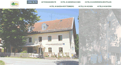 Desktop Screenshot of landkomforthotels.de